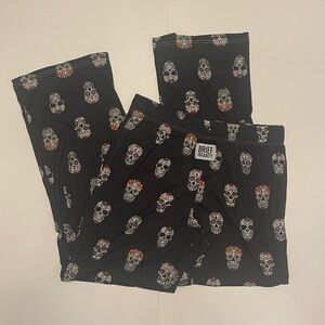 Brief Insanity Skull Print Pajama Pants